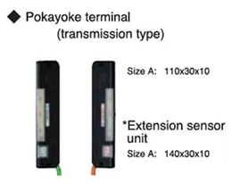 Pokayoke terminal transmission type