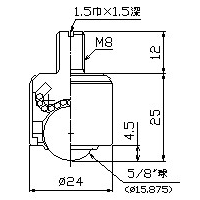 C-5DR with dust-proof rubber Model