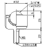 C-6HR with dust-proof rubber Model