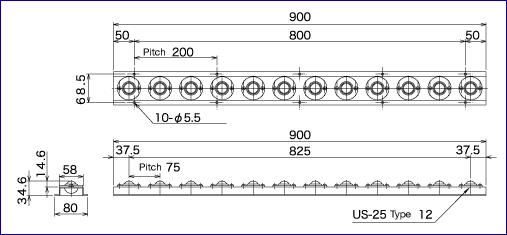 ISB Ball Transfer IBU-900-75