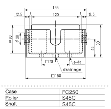 ISB Ball Transfer IR-150