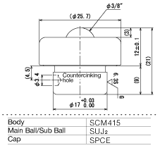 ISB Ball Transfer S-10