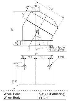 ISB Iguchi Ball Transfer SW-BS-I Type : SW-130-BS-I, SW-185-BS-I