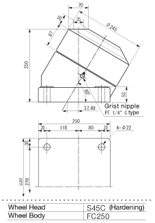 ISB Ball Transfer SW-250-BS-I