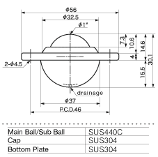 ISB Ball Transfer US-25S