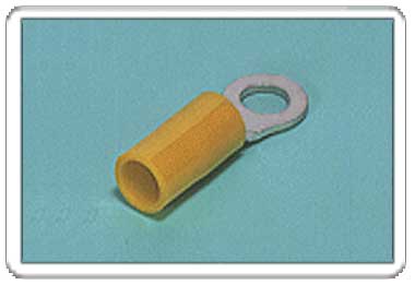 Ring tongue terminal (R-type, Nylon-insulated) (straight)