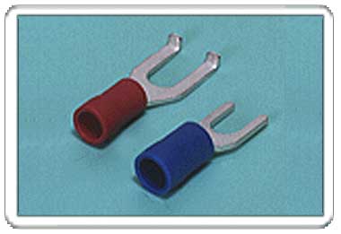 Spade tongue terminal (A-type/B-type, Vinyl-insulated) (flared)